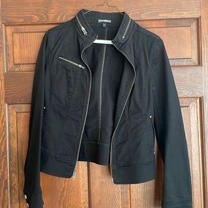 Express black Moro jacket size 2